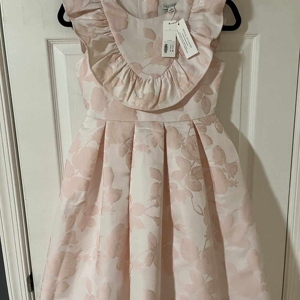 NWT Janie and Jack special occasion size 10 girls pink dress
